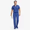 Uniformes de quirófano hechos a medida con elasticidad en cuatro direcciones y logo estampado, uniformes dentales y médicos, uniformes de doctor, pedidos en lotes pequeños sin costo de patrón, uniformes para lavar a mano