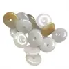 Pendente de fivela de segurança de jade A natural, fivela de jade pequena de 13 mm de jade de Mianmar, acessórios para pulseira DIY, atacado