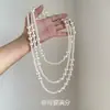 Colar de Pérolas com Pingente de Planeta Popular Exquisito Corrente de Clavícula de Luxo Leve de Alta Qualidade Moda de Nicho Versátil Colar Atacado