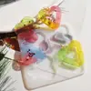 Colgante Llavero Bastón de Navidad de Resina Cristalina Regalo de Navidad Adorno de Pendiente Molde de Silicona
