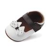 Comercio exterior al por mayor zapatos de primavera y otoño para bebé niña y niño pequeño lazo Zapatos de princesa para bebé zapatos de bebé D0809
