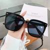 Nuevas Gafas de Sol Estilo Coreano 2022 Gafas de Sol para Hombre y Mujer Gafas de Moda Antiluz Púrpura Gafas Estilo Igual a Libro Caperucita Roja