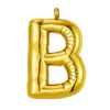 Europa y Estados Unidos caliente 18k oro real 26 letra inglesa colgante burbuja acero inoxidable joyería accesorios diy colgante de collar