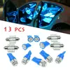 Traje de 13 piezas de LED para coche luz de lectura de coche T10 doble punta 31MM traje de luz de lectura de coche luz de matrícula