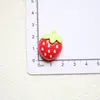 Aguacate Lindo Limón Rábano Color Sólido Fruta Resina Accesorios Pasador Abanico Caja de Almacenamiento Taza de Agua Parche Decorativo
