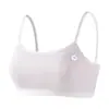 Chaleco Nuevo Estilo de Verano para Niñas en Periodo de Desarrollo, Primaria y Secundaria, Sujetador Camisola Transpirable Modal Sin Costuras para Niñas Jóvenes