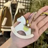Novo Pingente de Bolsa Cavalo de Balanço, Costurado à Mão em Pele de Ovelha, Cavalinho Fofo, Ornamento para Retrovisor de Carro, Venda Direta da Fábrica