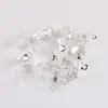 Clip de Oreja de Rana Casual sin Perforar Clip Plano en Forma de U Hecho a Mano DIY sin Agujero para Colgar Arete Invisible Accesorios de Joyería