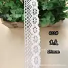 Acessórios de renda vazada de algodão DIY acessórios decorativos feitos à mão para cabelo acessórios para roupas acessórios de renda branca