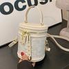 Bolsos de Hombro de Verano al por Mayor para Niñas, Bolsos de Mano de Nicho de Alta Gama, Bolsos Cubo Simples 2026, Bolsos Cruzados Versátiles