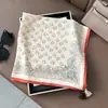 Bufanda Cuadrada Pequeña con Borlas y Estampado de Ponis de Nuevo Estilo, Bufanda de Cuello con Borlas de Moda, Bufanda Delgada para Mujer