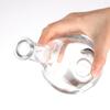 Botella de Licor de Vidrio Blanco Cristal Transfronteriza 500ml Botella de Licor con Forma de Gota de Agua Botella de Licor Transparente de Vidrio Espeso de Alta Gama