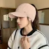 Nueva Gorra de Pato de Felpa de Invierno para Proteger las Orejas para Mujer, Estilo Coreano, Versátil, Parte Superior Abierta, Adecuada para Coletas, Gorra de Béisbol Cálida