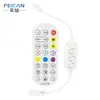 Mini controlador RGB Bluetooth APP de celular controlador de fita de LED 5-24V controlador de fita de LED colorida