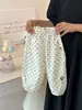 Conjunto para Meninas 2026 Verão Novo Estilo Desenho Animado Camiseta de Manga Curta e Calça Fina Anti-Mosquito Conjunto de Duas Peças Roupas de Verão para Crianças