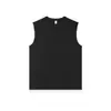 MAMINQIN Nuevo Chaleco Deportivo de Color Sólido para Verano para Hombre sin Mangas Casual Holgado Chaleco de Baloncesto Fitness Camiseta sin Mangas I