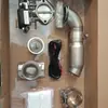 Tubo de Escape con Válvula Externa Modificado, Sin Soldadura, Válvula de Ajuste con Control Remoto Universal, Nivel de Sonido, Material de Acero Inoxidable