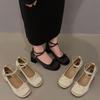 Sapatos Mary Jane para Mulheres, Estilo Retrô, Fórmula Perfeita, Bico Quadrado, Celebridade da Internet, Saltos Grossos, Saias, Estilo Pequeno Fragrante, Moda Beleza