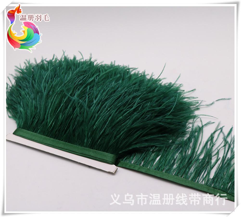 23 atrovirens ostrich feather