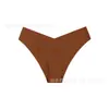 Ropa Interior Sexy de Mujer con Estampado de Leopardo Transfronterizo Verano Cintura Baja Sin Costuras Seda de Hielo Transpirable Color Sólido Secado Rápido Algodón Puro Calzones para Mujer