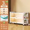 Estantería de Acero con Vidrio Transparente y Puertas, Vitrina a Prueba de Polvo, Armario de Almacenamiento de Hierro para Figuras de Modelo