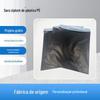 Saco Ziplock de Plástico Preto para Armazenamento à Prova de Luz Alta Temperatura e Baixa Temperatura Auto-Adesivo Pe Boca Reta Selado Saco de Embalagem Personalização