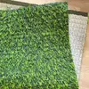 Alfombra de Césped Simulado Césped Artificial Artificial Verde Decoración Exterior Césped Falso Tapete de Plástico Balcón Jardín de Niños