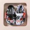 Zapatillas de verano para niños, sandalias al por mayor, zapatos de baño antideslizantes para niños y niñas con agujeros para bebés, bonitos dibujos animados para niños