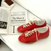 Zapatillas de Entrenamiento Estilo Ballet para Mujer en Stock, Planas y Versátiles, Nuevas Zapatillas Deportivas Casuales Retro con Cordones para Principios de la Primavera 2026