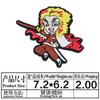 Calidad Extinción de Espada Fantasma Personajes de Anime de Dibujos Animados Japoneses Bordado Circundante Ropa Pegatinas de Tela Parche AliExpress
