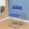 Silla Plegable de Plástico, Taburete Doméstico, Silla Moderna de Moda para Fotos, Silla de Oficina para Dormitorio, Silla para Conferencias y Capacitación, Silla con Respaldo