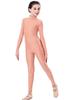 Mono Ajustado de Nylon Gimnasia Entrenamiento Yoga Adulto Ropa de Ejercicio Rendimiento Ropa de Baile Mono Moldeador de Cuerpo Manga Larga