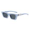 Nuevas Gafas de Sol Cuadradas Estilo Coreano para Mujer Gafas Anti-UV Sentido Avanzado Celebrante Cibernético Duffy Diseño Atractivo para Hombres Gafas de Sol