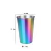 Taza de Cerveza Bebida Café de Acero Inoxidable 304 Estilo Coreano Gran Capacidad Taza de Agua para Bebidas Frías Viento Industrial ins Tapa Venta al por Mayor