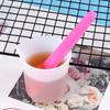 Herramienta de pegamento gota de cristal material para joyería DIY cabeza suave gota de pegamento color varilla de silicona cuchara para mascarilla palillo para mascarilla