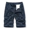 Pantalones Cortos de Verano 2023 para Hombre Estilo Japonés Lavados Desgastados Estampados Ropa de Trabajo Pantalones Casuales Retro Rectos Sueltos