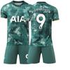 2425 Nueva Temporada Tottenham Segundo Visitante No.7 Son Heungmin Verde Traje de Jersey Traje de Fútbol 10 Madison Factory