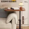 Mesa de Oficina para Computadora, Mesa Auxiliar Móvil Ajustable para Cama, Mesa Lateral para Sofá de Sala de Estar, Mesa Pequeña, Mesa Plegable para Mesita de Noche de Dormitorio