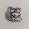 Acrílico Sanrio Kuromi Crayon Shin-Chan Capivara Acessórios DIY Pingente Pequeno Colar Ip