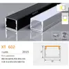 Canal de Aluminio para Luz Lineal LED al por Mayor del Fabricante, Luz Lineal con Borde, Canal de Luz de Aleación de Aluminio, Perfil de Canal de Aluminio para Luz Lineal
