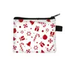 Bolsas de Navidad Transfronterizas Bolsas de Navidad Estilo Nuevo Bolsos para Niños Caricatura Mini Billetera Tarjeta Linda Estampada
