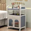 Carrito para Salón de Belleza, Carrito Pequeño para Salón de Belleza, Carrito para Equipo de Tatuaje, Carrito de Almacenamiento Móvil, Carrito de Herramientas para Salón de Peluquería