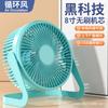 Ventilador USB Pequeno Personalizado 568 polegadas Ventilador Elétrico de Mesa de Alta Potência para Escritório e Mesas de Estudante com Motor Brushless