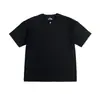 "Urban Light Travel" Novo Estilo Simples Casual Camiseta Henley de Algodão com Textura Twill 3D, Gola Henley, Meio Botão, Manga Curta Masculina