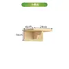 Cama y Árbol para Gatos Integrados Marco de Escalada para Gatos Montado en la Pared Estilo Japonés Ahorro de Espacio Alto Materiales DIY Hechos por Uno Mismo Verano