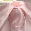 Tela de organza de gasa de seda Magnolia YC016, tela de tul encriptada para vestido de novia hanfu, venta al por mayor
