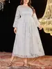 Colección especial de liquidación: Vestidos y batas largas de talla grande, holgados, adelgazantes y elegantes