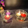 Velas Románticas de Colores Flotantes en el Agua Cera Flotante Cera Flotante Decoración de Velas para Fiesta de Cumpleaños Boda Velas de Decoración Venta al por Mayor