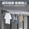 Toldo de Iluminación Altamente Transparente, Toldo Impermeable para Puertas y Ventanas Exteriores, Toldo Protector Solar Engrosado, Toldo Impermeable de Placa de PC Translucida, Venta al por Mayor Personalizada
