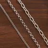 Moda Europea y Americana Transfronteriza Nuevo Hebilla de Cruz Acero Inoxidable Cadena Pulsera Apilada de Tres Capas Joyería para Mujer Venta al por Mayor